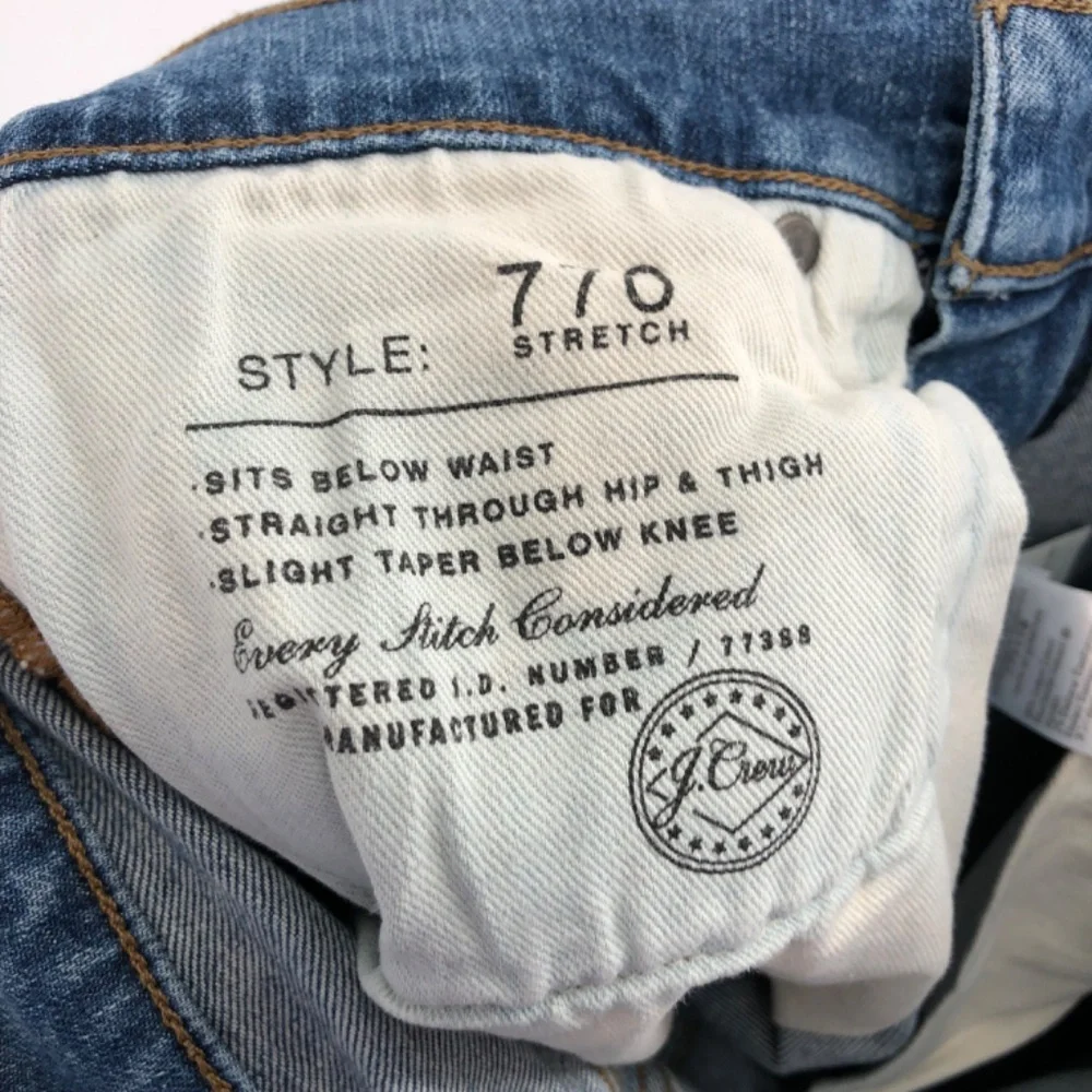 J Crew Mens 770 Straight Fit Jean Size 29x31‎ Stretch Style AW296